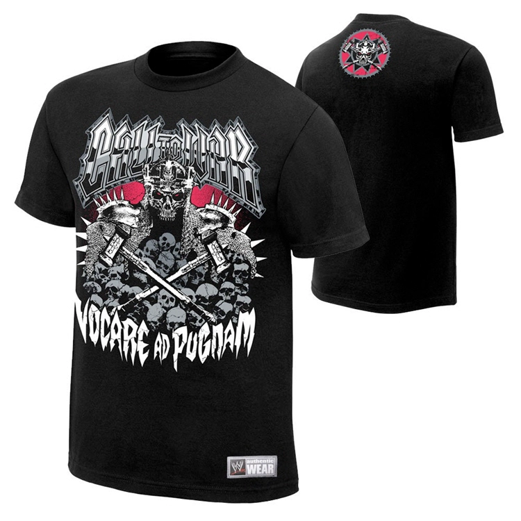 Giải phóng mặt bằng áo thun ngắn tay WWE Senna Randy Orton RKOCM Punk 3H áo thun nam có cổ