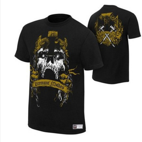 Giải phóng mặt bằng áo thun ngắn tay WWE Senna Randy Orton RKOCM Punk 3H áo thun nam có cổ