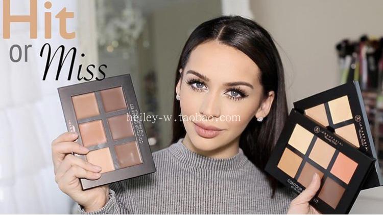 Nhảy giải phóng mặt bằng sàn US Anastasia ABH đĩa sửa chữa dán sáu màu tạo khối nyx