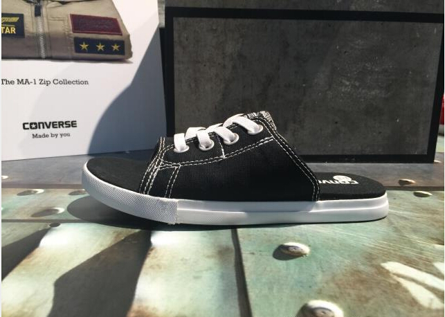 Bộ đếm chính hãng CONVERSE Giày dép nam nữ có dây và dép màu xanh đen 150247C 150249C - Dép thể thao dép quai hậu nữ đẹp