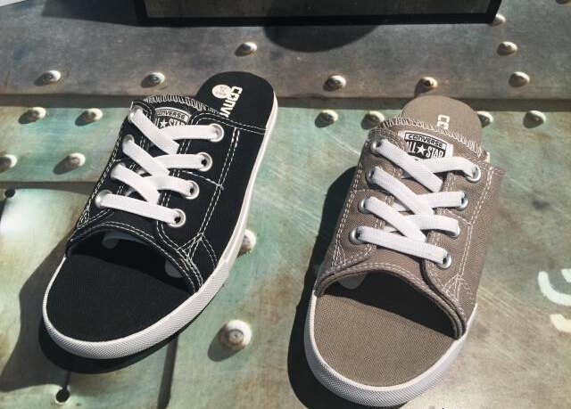 Bộ đếm chính hãng CONVERSE Giày dép nam nữ có dây và dép màu xanh đen 150247C 150249C - Dép thể thao dép quai hậu nữ đẹp