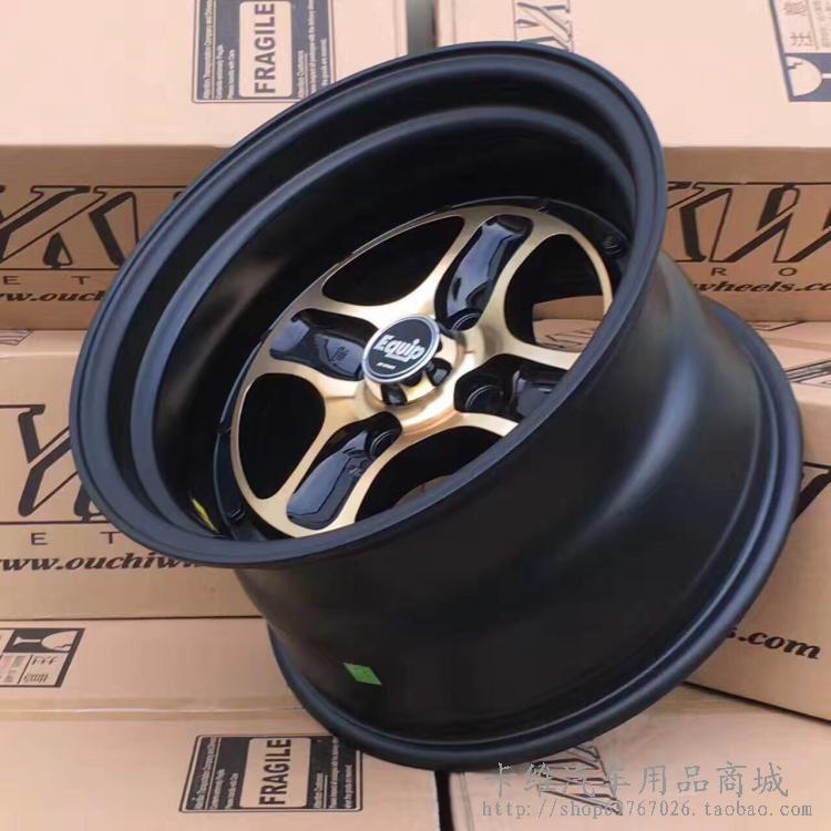W-EQUIP 40 Jetta FIT Santana Poussin AE86 Gore F0 Sai EK3 nổ mìn rùa ném cạnh 15 inch bánh xe mâm đúc xe hơi 14 inch
