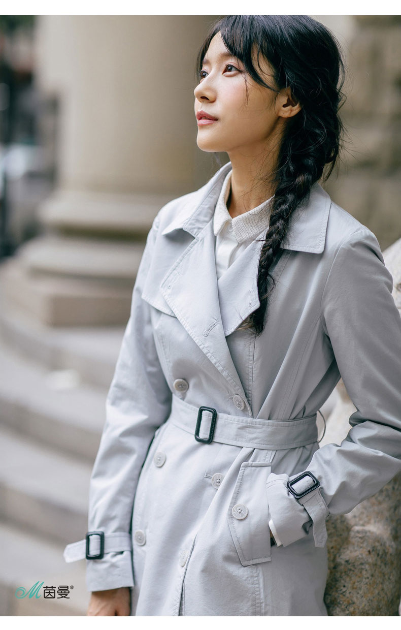 Trench pour femme INMAN   en Coton en Coton - Ref 3227912 Image 27