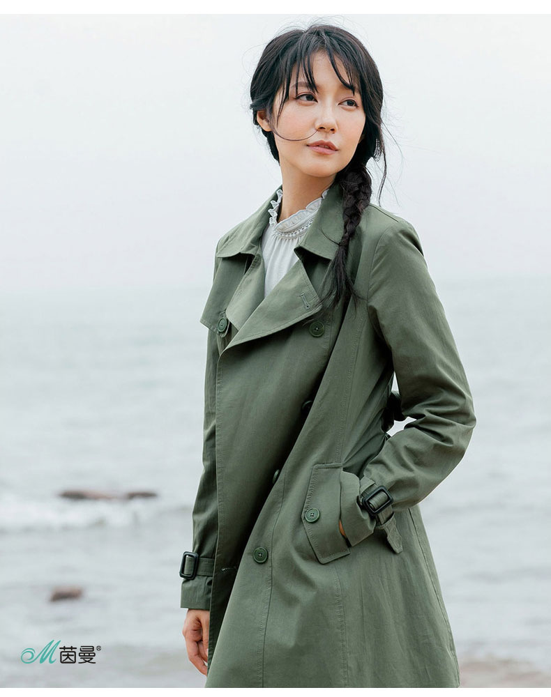 Trench pour femme INMAN   en Coton en Coton - Ref 3227912 Image 19