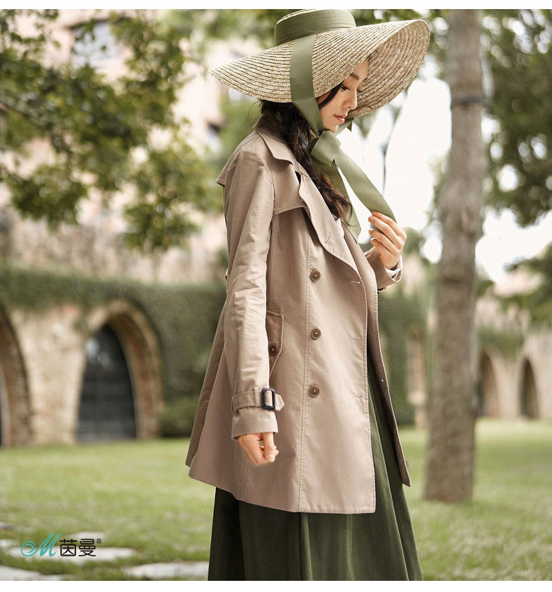 Trench pour femme INMAN   en Coton en Coton - Ref 3227912 Image 11