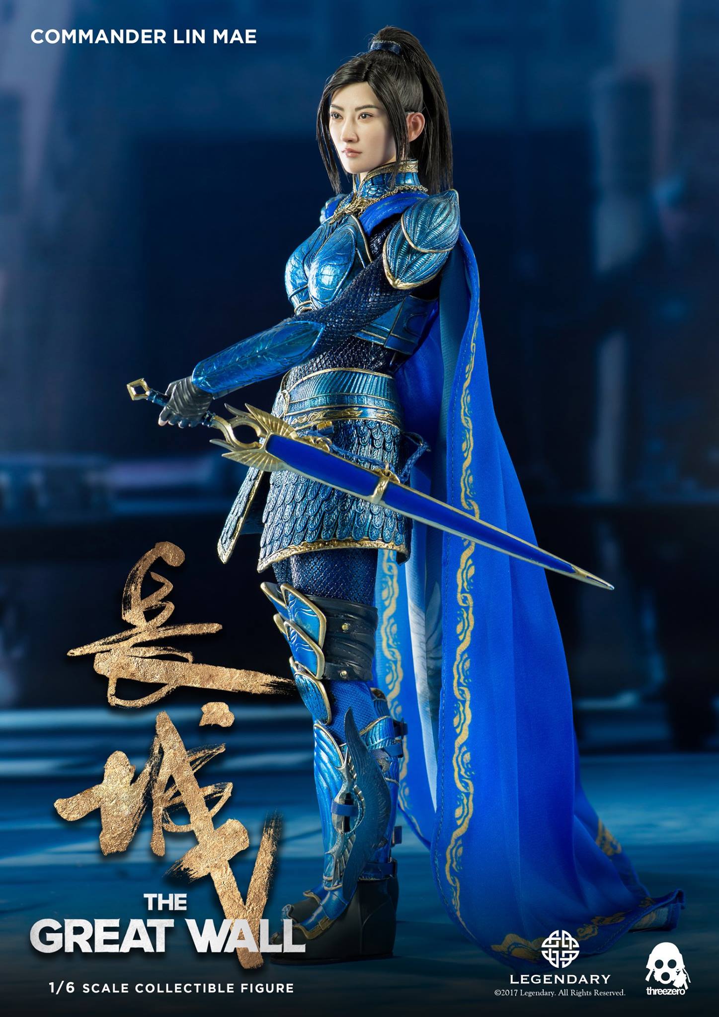 3a Threezero 1 6 The Great Wall Lin Mae Tian Jing Action Figure For Fans Holiday Gift Action Figure Figures Action Figureaction Figure 1 6 Aliexpress