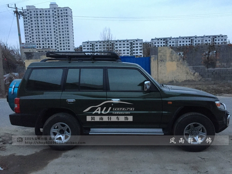 Ngựa Q6 cheetah sửa đổi mái giỏ hộp hành lý giá để hành lý giá Q6 Q6 Thanh mang trên nóc với du lịch crossbars kệ