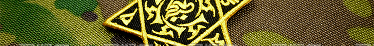Bless hòa bình 6666 Velcro chương ngoài trời cá tính dán huy hiệu vai huy hiệu băng đeo tay ba lô dán