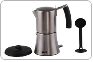 WIK / Weijia 9711M nồi hơi cà phê Mocha điện Ý inox máy pha cà phê gia đình máy pha cà phê chuyên nghiệp