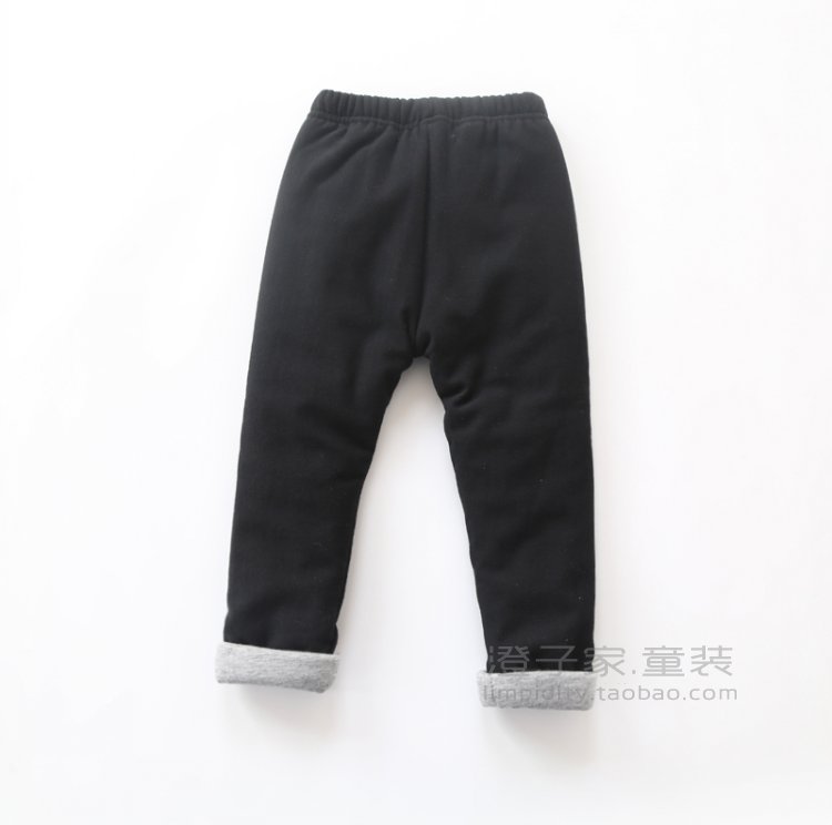 Trả lại ~ quần thêu trẻ em quần cotton dày 2018 cho bé gái mùa đông có chất liệu cotton mềm mại thời trang cho bé