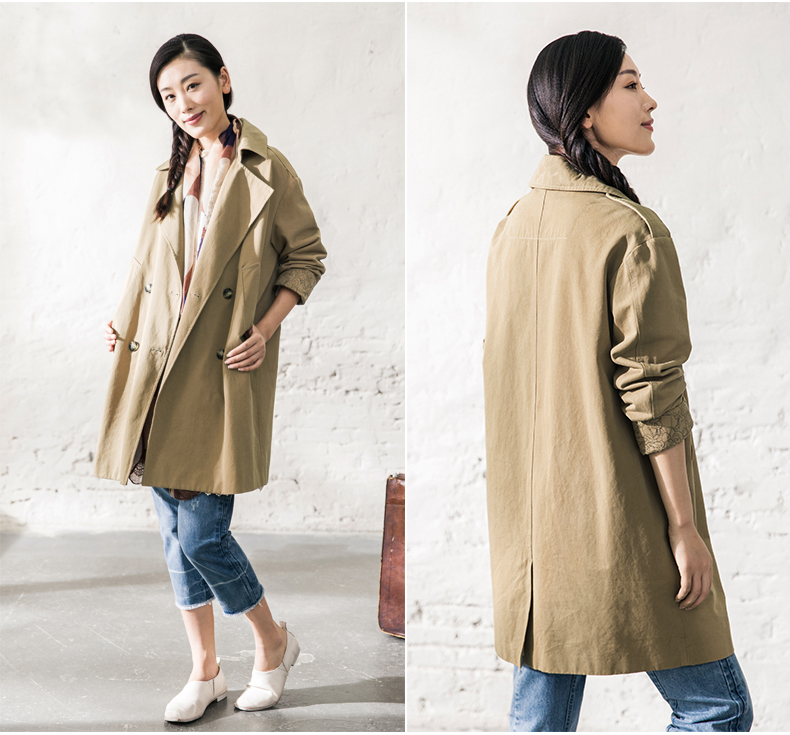 Trench pour femme INMAN   en Coton en Coton - Ref 3227142 Image 24