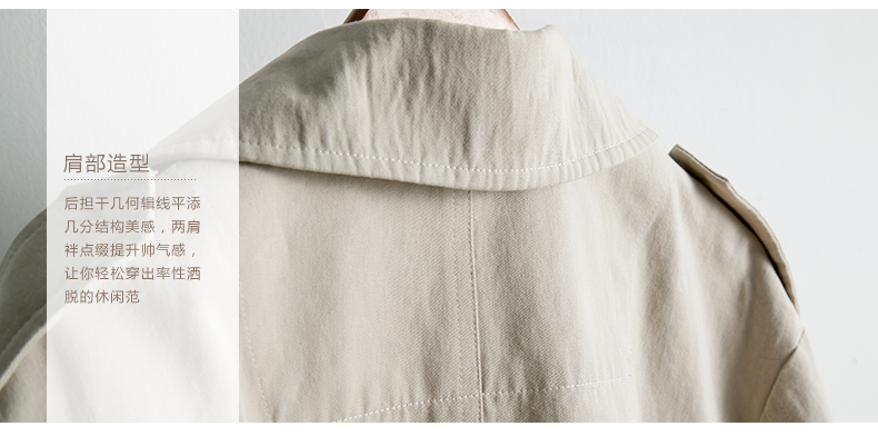 Trench pour femme INMAN   en Coton en Coton - Ref 3227142 Image 31