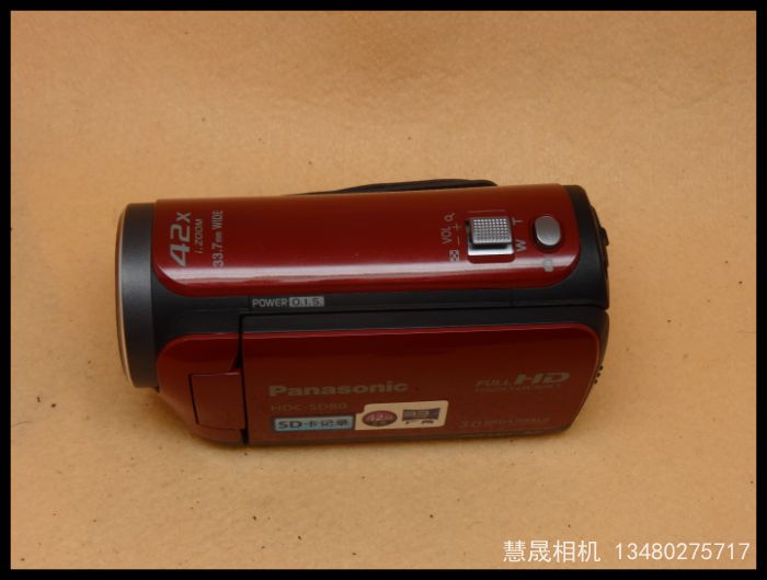 Panasonic Panasonic HDC-SD80GK phổ biến chuyên nghiệp máy ảnh kỹ thuật số độ nét cao nhà video DV cưới nóng - Máy quay video kỹ thuật số