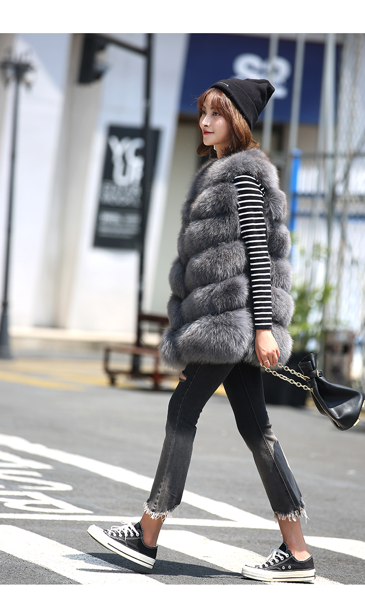 Manteau de fourrure femme - Ref 3171501 Image 26