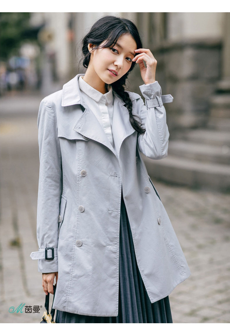Trench pour femme INMAN   en Coton en Coton - Ref 3227912 Image 24