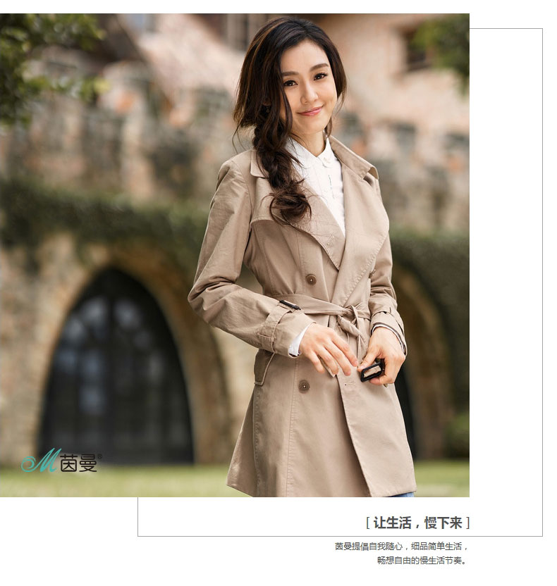 Trench pour femme INMAN   en Coton en Coton - Ref 3227912 Image 15