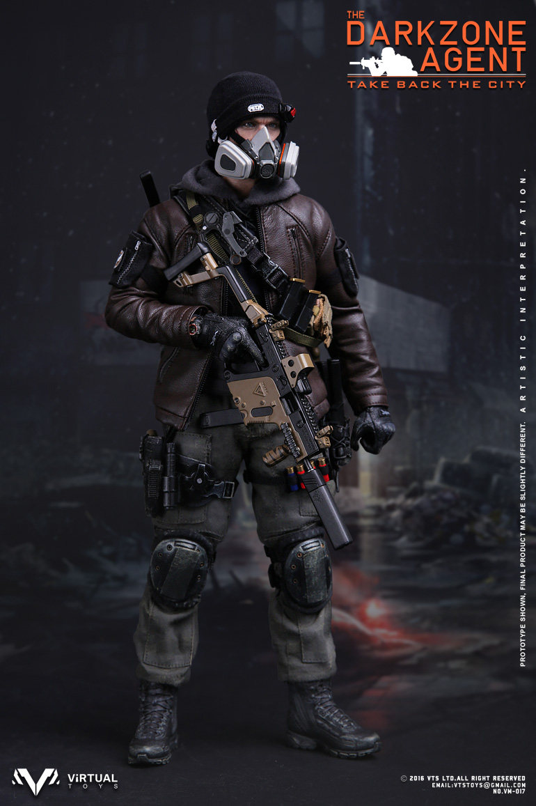 VTS TOYS THE DARKZONE AGENT 1/6 Action Figure Collectible Figure