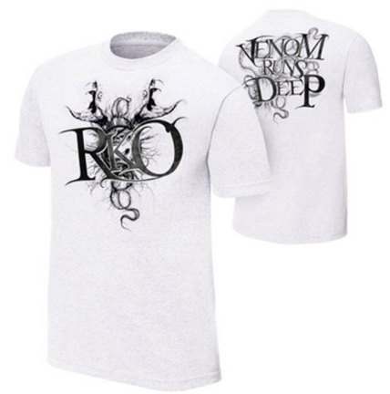 Giải phóng mặt bằng áo thun ngắn tay WWE Senna Randy Orton RKOCM Punk 3H áo thun nam gucci