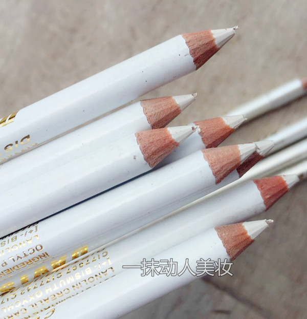 New matte màu trắng tinh khiết bút kẻ mắt bút chì lông mày không thấm nước eyeliner bên trong là không nở dưới bút kẻ mắt nằm tằm bút cos chì kẻ mắt merzy