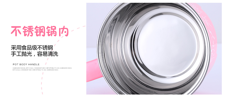 xửng hấp inox Chảo điện luộc mì luộc trứng nhỏ nồi điện cháo tự động tắt nguồn mini sinh viên đôi ký túc xá nồi lẩu mini loại nào tốt