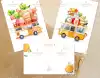 Fruit Truck Postcard 2pcs