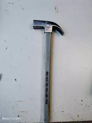 Authentic Yang Jiadi master master aluminum woodworking special tool nail hammer sheep horn hammer non-slip suction nail
