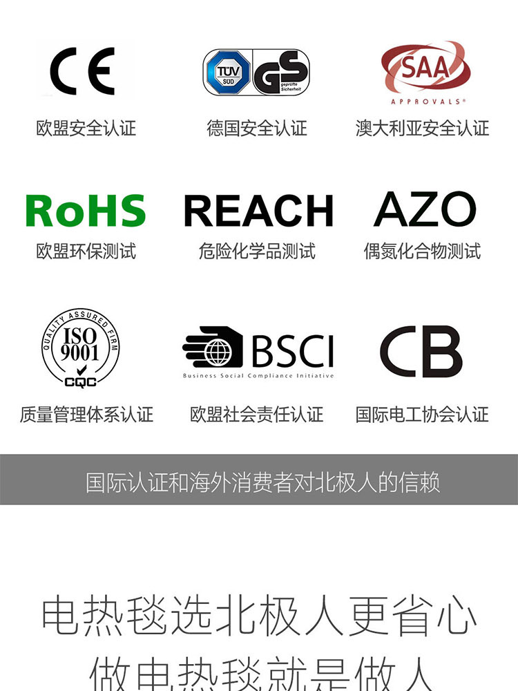 người Bắc Cực Độc thân nhiều màu kẻ sọc không thấm nước đa tốc độ điều chỉnh nhiệt giường điện ký túc xá sinh viên chăn điện 170 * 80 - Chăn điện chăn điện đơn
