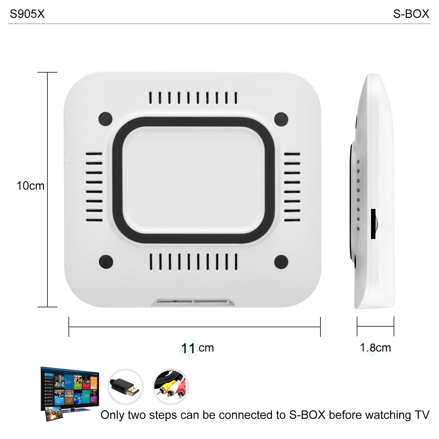 củ phát wifi maxis Hộp set-top TVBOX 2G + 16G HD 4K Hộp Amlogic lõi tứ Trình phát mạng có Bluetooth cục phát wifi di dong