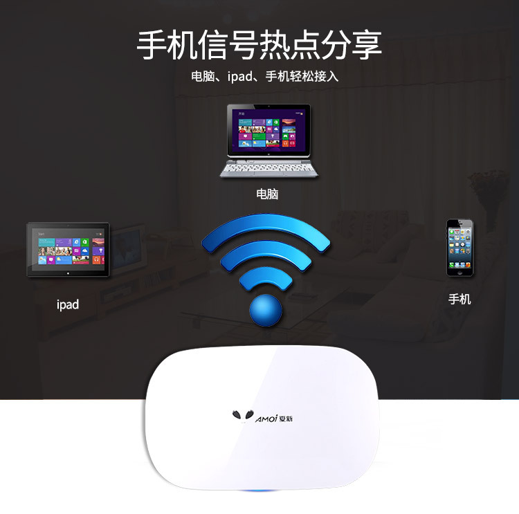 Amoi Amoi L8 lõi tứ mạng không dây HD set-top box Android TV box player 4Kwifi