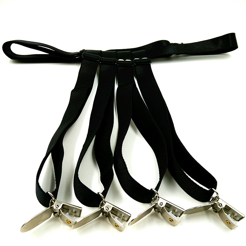 Duckbill khóa kích thước lớn điều chỉnh dây đeo garter vớ chống trượt clip chống nhăn garter clip đầu gối dây nịt 