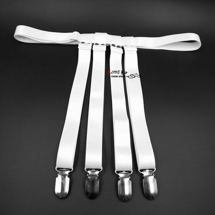 Duckbill khóa kích thước lớn điều chỉnh dây đeo garter vớ chống trượt clip chống nhăn garter clip đầu gối dây nịt 