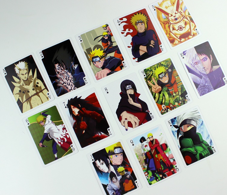 Anime Solitaire Chơi bài Kakashi Naruto Poker Naruto Trò chơi hoạt hình xung quanh Trò chơi cờ vua - Carton / Hoạt hình liên quan ảnh sticker