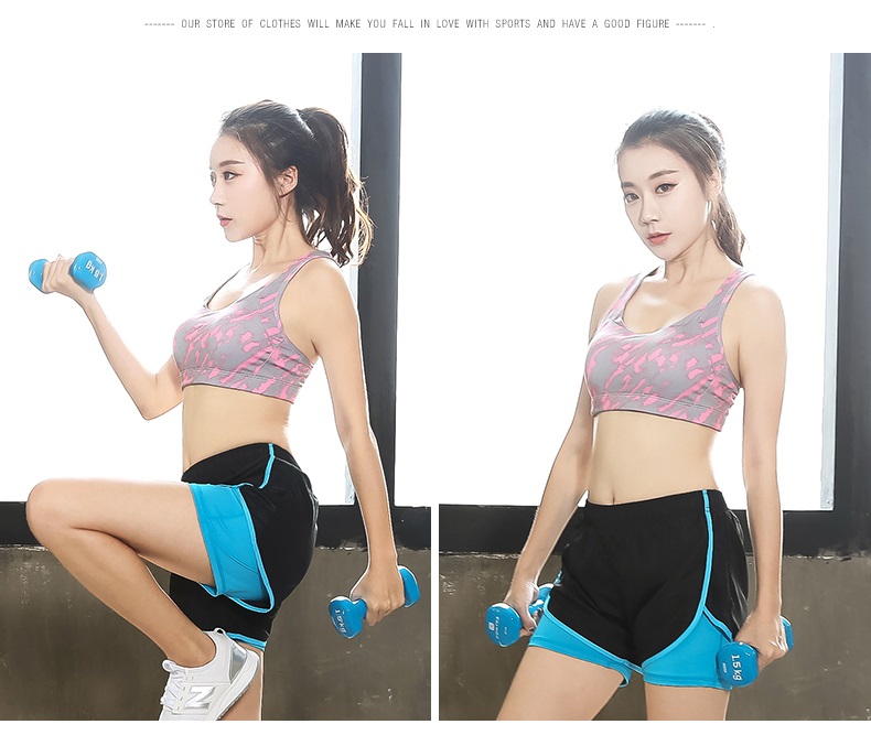 Cộng với phân bón XL quần áo thể thao chuyên nghiệp quần áo nữ rập khuôn thu thập chạy bộ đồ lót thể dục 200 kg chất béo mm - Đồ lót thể thao áo ngực thể thao