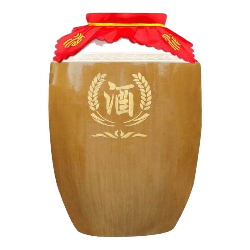 酒坛子家用密封泡酒专用陶瓷泡酒罐50/100斤装存酒老式土陶大酒缸