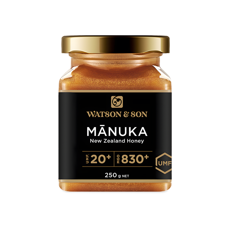 沃森父子麦卢卡蜂蜜UMF20+250g新西兰原装进口manuka纯正天然官方