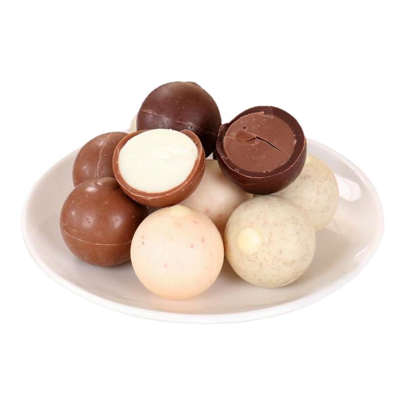 Lindt瑞士莲软心巧克力球牛奶黑巧多口味混装散装500g休闲零食