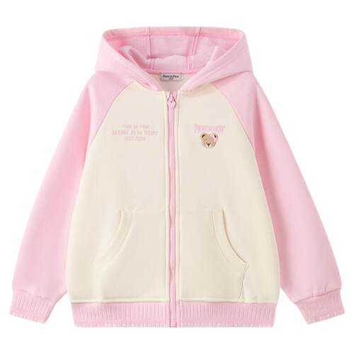 【索罗娜】PawinPaw卡通小熊童装26年新款男女童加绒连帽卫衣外套