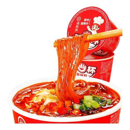 海底捞小hi杯迷你速食桶装户外