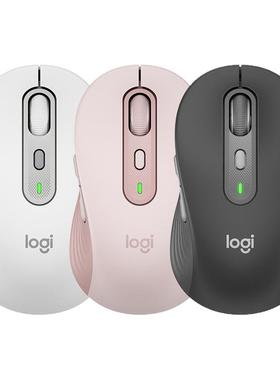 罗技M750/L无线蓝牙鼠标静音办公商务家用双模笔记本电脑MAC可用