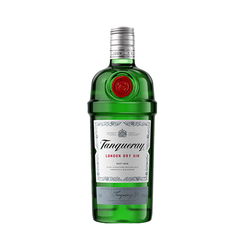 Tanqueray添加利金酒伦敦干味金杜松子酒琴酒750ml英国进口洋酒