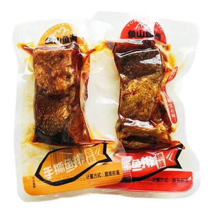 鱼山鱼海鱼排湖南特产香辣味鱼块手撕鱼麻辣鱼干海味零食即食小吃