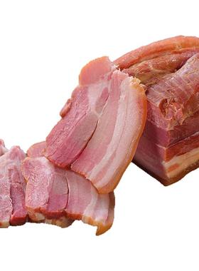 俄罗斯超市进口萨拉肉五花熏肉代购腌制烟熏风味培根肉即食400克