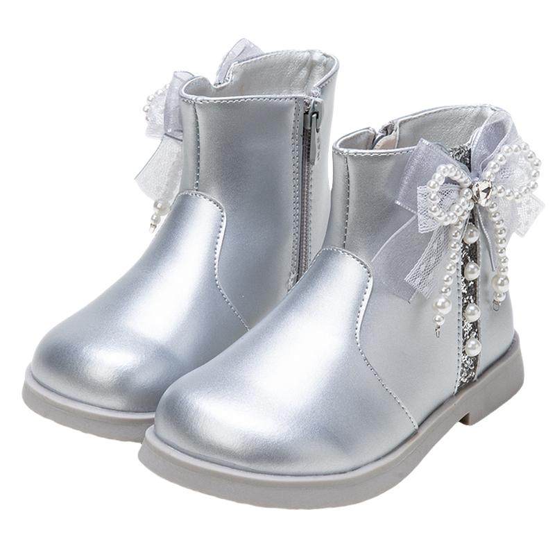 富罗迷女童公主靴儿童棉靴2025冬季新款防滑保暖加厚女孩洋气皮靴,童鞋/婴儿鞋/亲子鞋,皮靴,淘宝优惠券,粉丝福利购,淘宝优惠卷