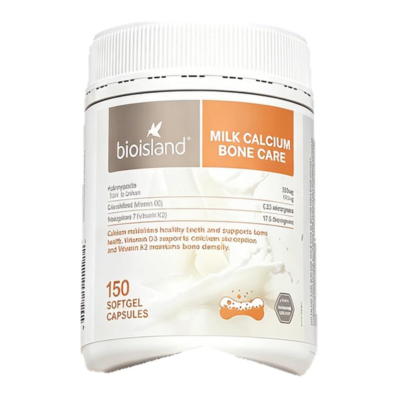 澳洲BioIsland佰澳朗德液体成人乳钙青少年中老年人孕妇专用钙片