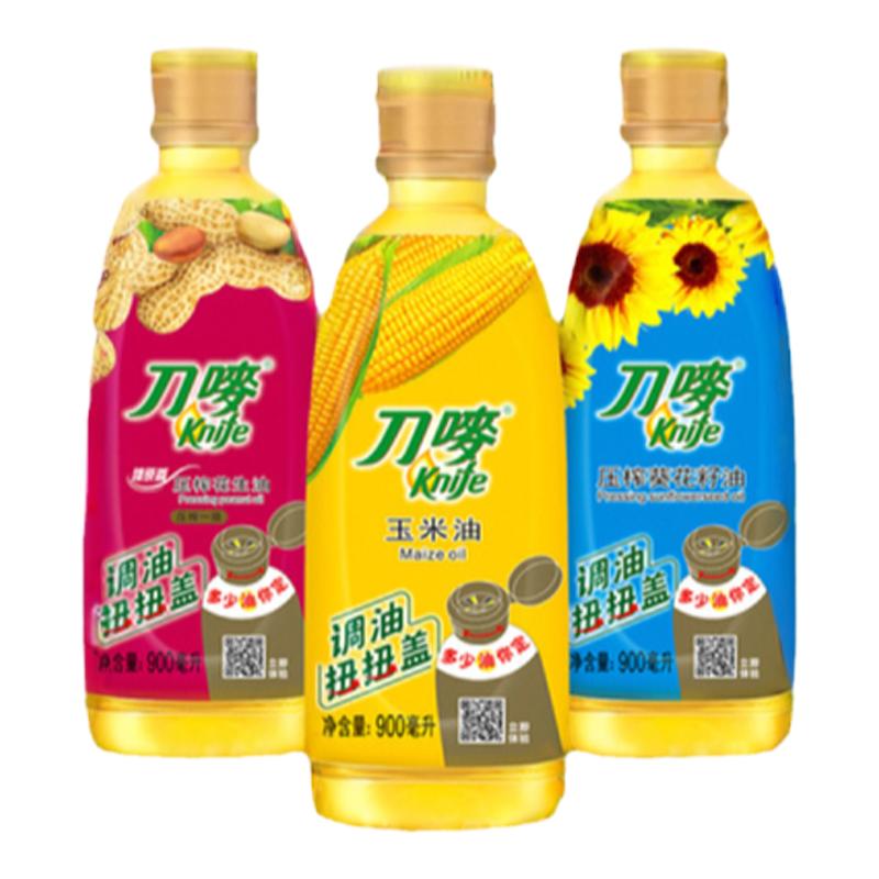 刀唛食用油花生油套餐葵花籽油