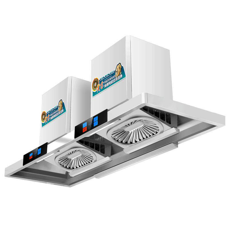 好太太家电商用抽油烟机不锈钢大吸力农村土灶柴火灶餐饮饭店厨房