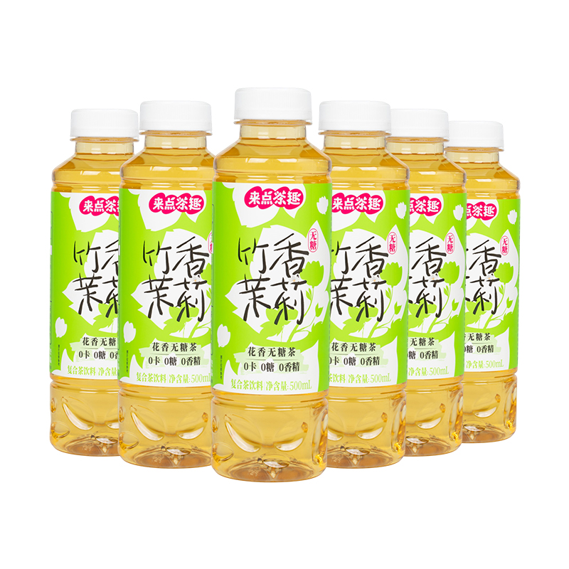 來點茶趣花香無糖茶竹香茉莉12瓶