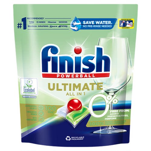 finish亮碟洗碗凝珠0添加母婴用