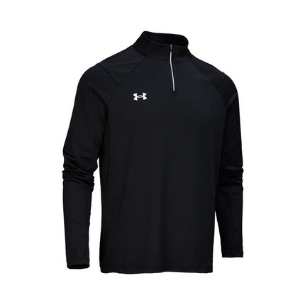 安德玛UA运动服男女半高领拉链休闲速干长袖T恤训练健身服上衣