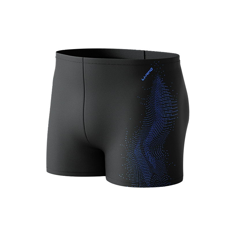 李宁男士泳裤防尴尬高弹舒适